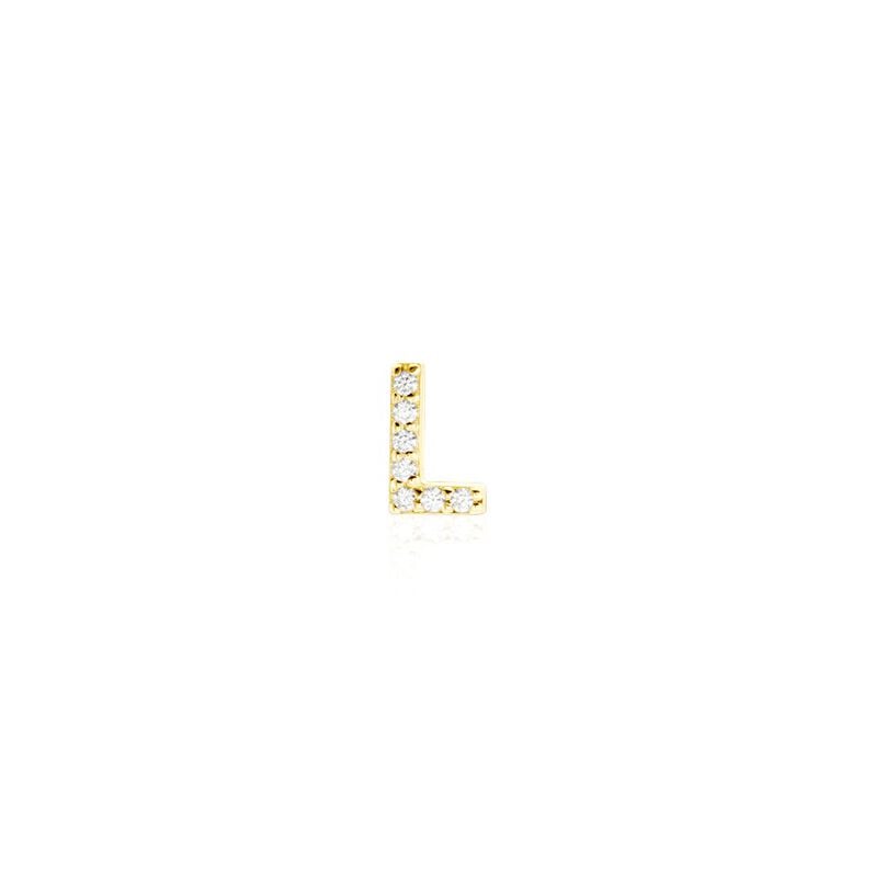 Boucles D'oreilles Puces Jodoca Or Jaune Oxyde De Zirconium - Spannringe Damen | OROVIVO