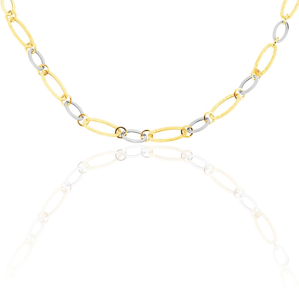 Damen Kette Gold Bicolor 375 (9 Karat)