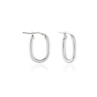 Damen Creolen Silber 925 Luella 18,00mm 14,00mm