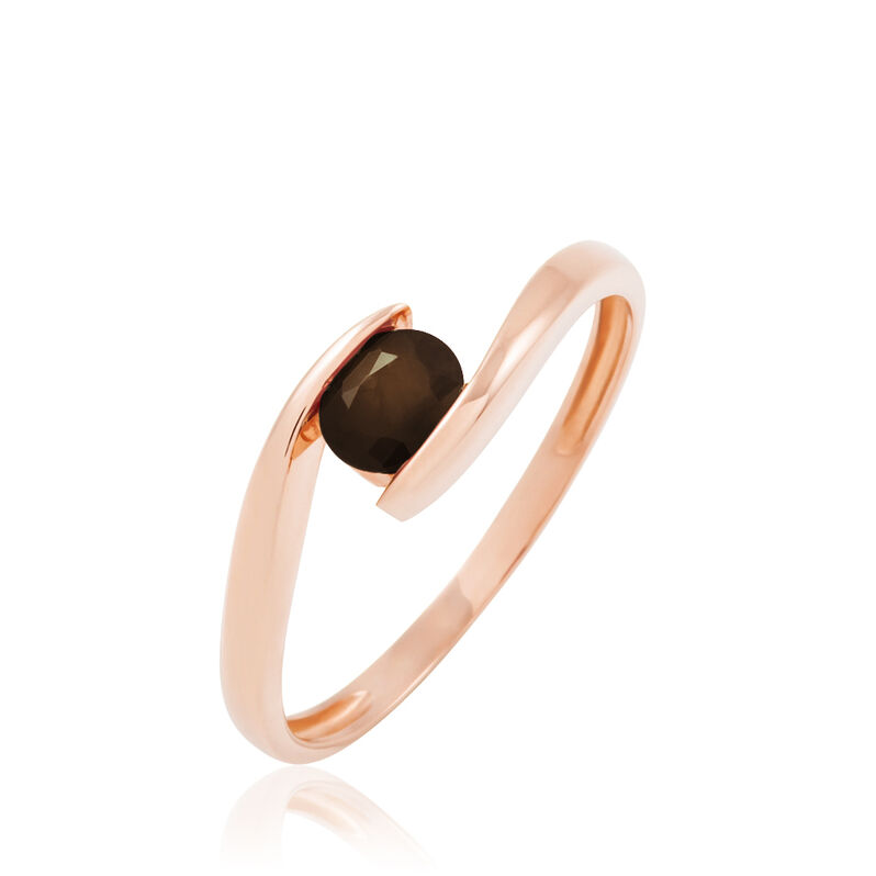 Bague Camilia Or Rose Quartz - Spannringe Damen | OROVIVO