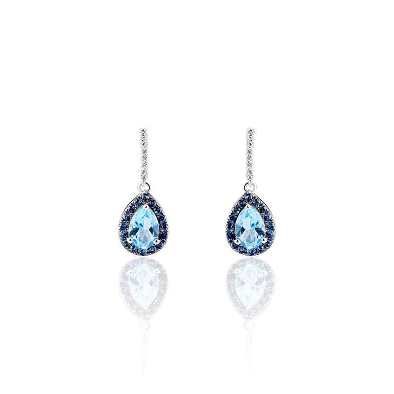 Boucles D'oreilles Kenza Or Weiss  - Spannringe Damen | OROVIVO