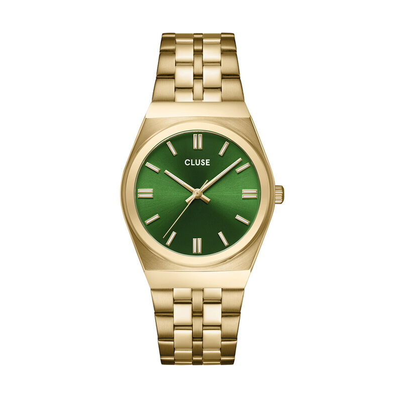 Montre Cluse Retro 70's Vert - Spannringe Damen | OROVIVO