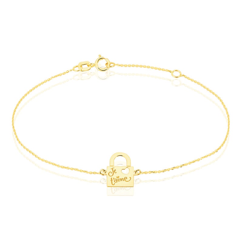 Bracelet Or Jaune Liza - Spannringe Damen | OROVIVO