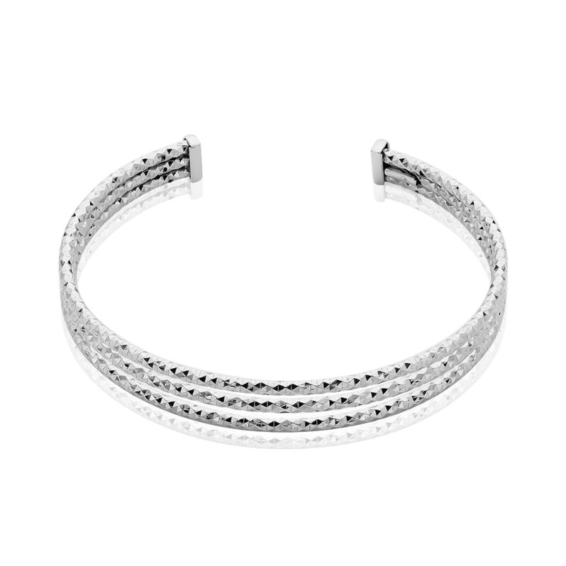 Bangle Silver Collection Argento Rodiato - Spannringe Damen | OROVIVO