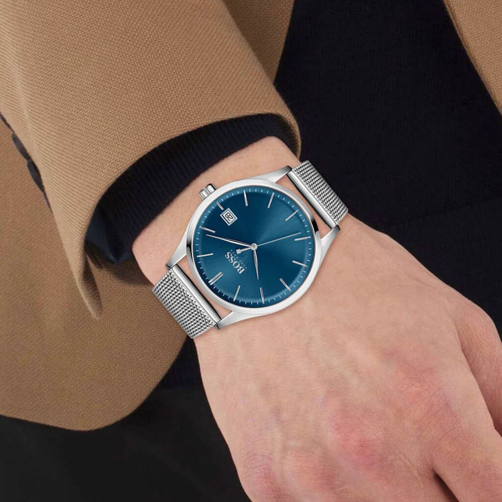 BOSS Herrenuhr Commisioner 1513876 Quarz - Armbanduhren Herren | OROVIVO