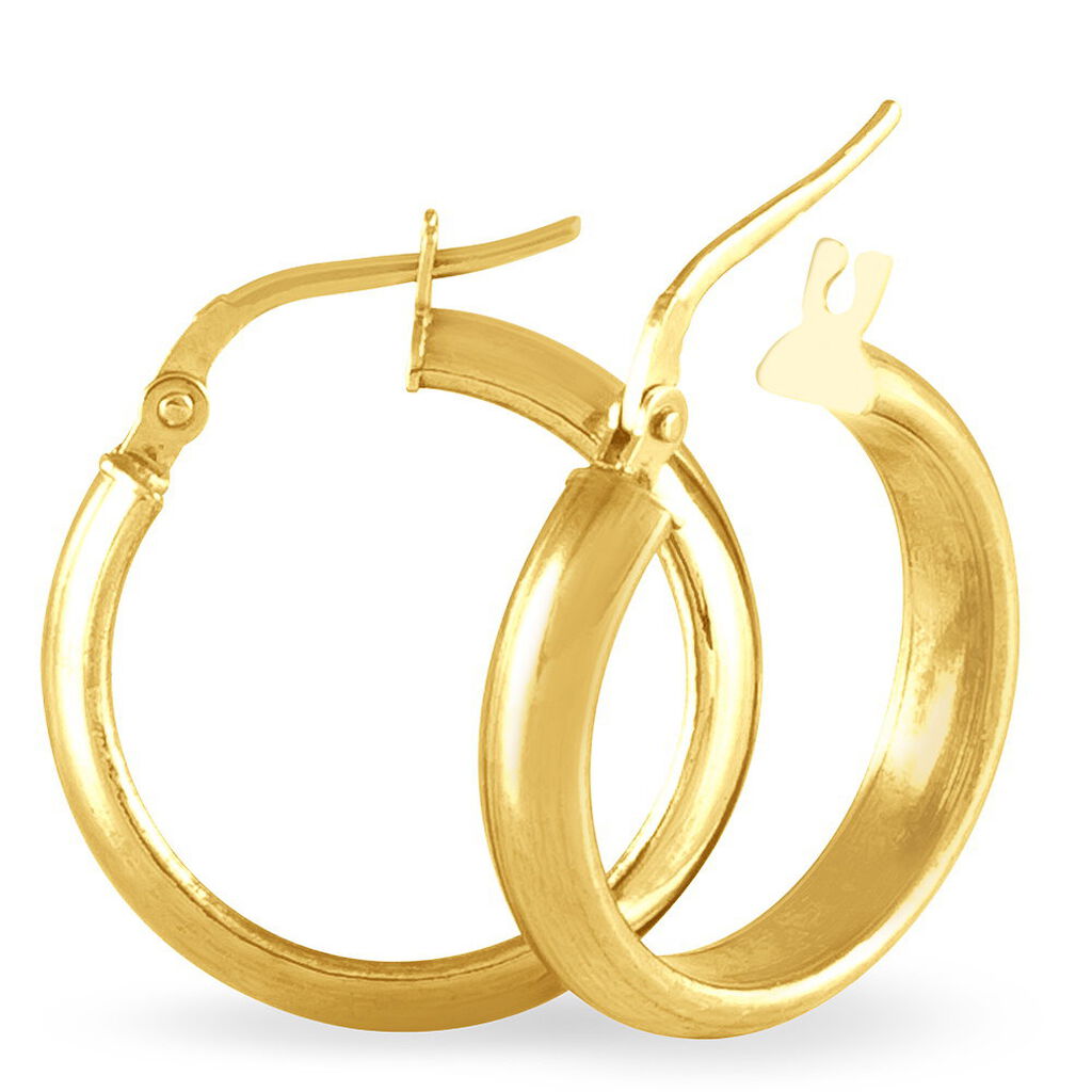Damen Creolen Gold 375 - Creolen Damen | OROVIVO