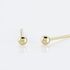 FIDELIA BOULE 1 Damen Ohrstecker Gold 333 (8 Karat) Ball