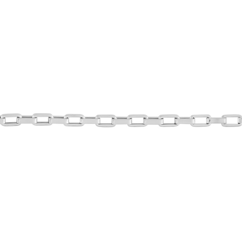 Collier Argent Rhodie Natan Forcat Carre - Spannringe Herren | OROVIVO