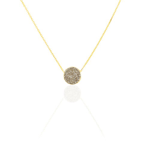 Damen Halskette Gold 375 Glitzer - Halsketten Damen | OROVIVO