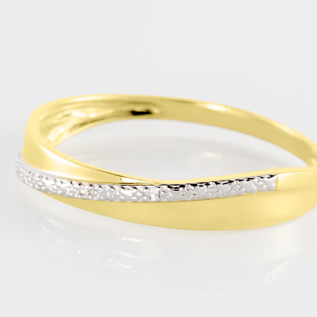 Damen Ring Gold 375 Diamant 0,01ct Timira  - Eheringe mit Stein Damen | OROVIVO