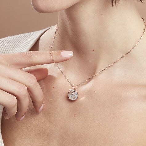 Damen Halskette Silber 925 Rosé Vergoldet - Halsketten Damen | OROVIVO