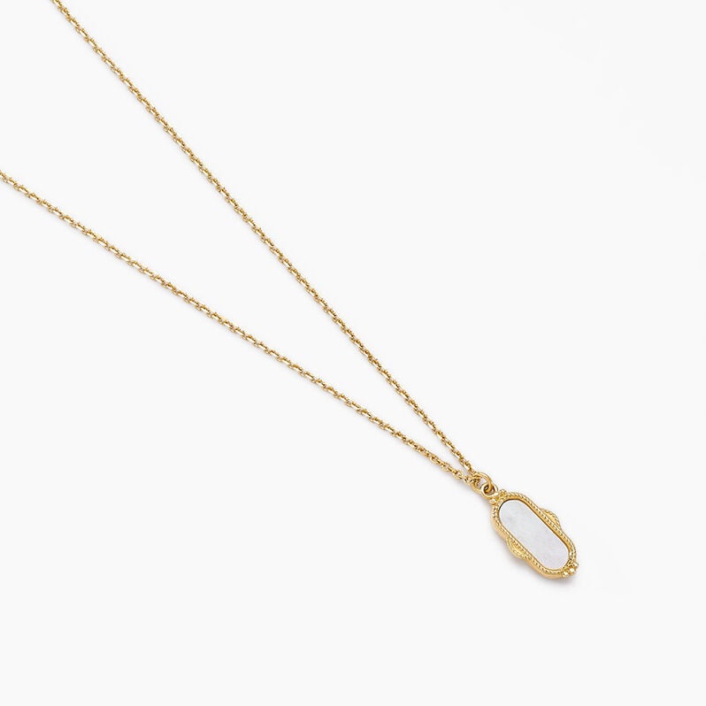 Collier Ozzie Or Jaune Nacre - Spannringe Damen | OROVIVO