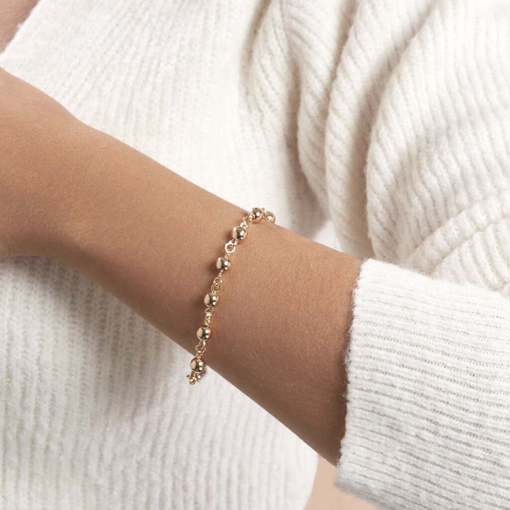 Bracelet Viperine Plaqué Or Jaune - Spannringe Damen | OROVIVO