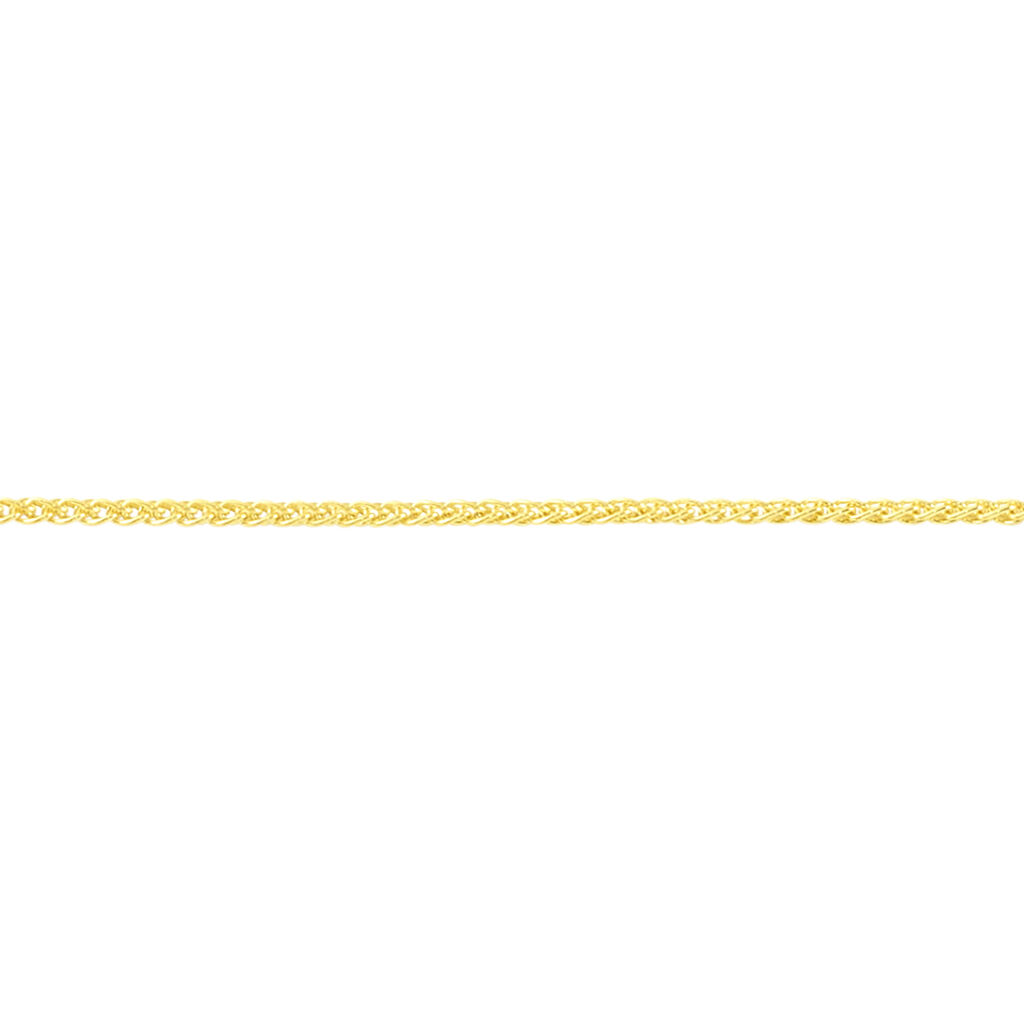Thumbnail - Damen Zopfkette Gold 375 , Kette ohne Stein