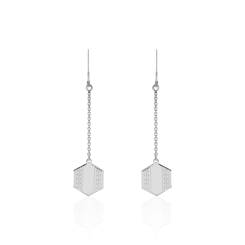 Boucles D'oreillles Inca Argent - Spannringe Damen | OROVIVO
