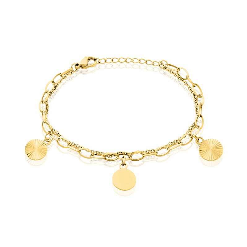 Bracelet Gili Acier Jaune - Spannringe Damen | OROVIVO