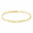 FIGARO 1/3 Herren Armkette Gold 375 (9 Karat) B 4,5 mm