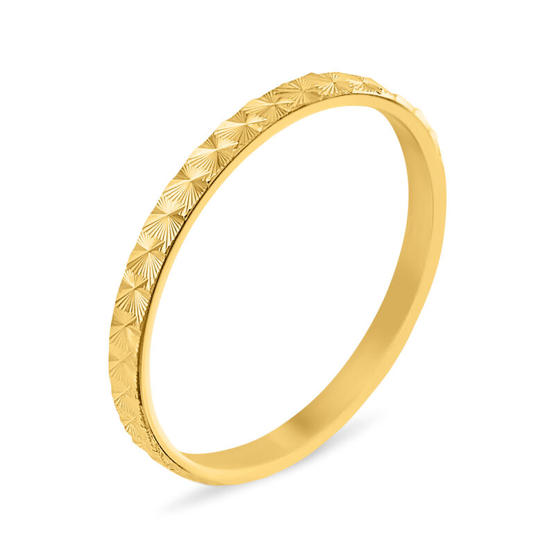 Fede Classica Diamantata 1.8 mm Oro Giallo - Spannringe Damen | OROVIVO