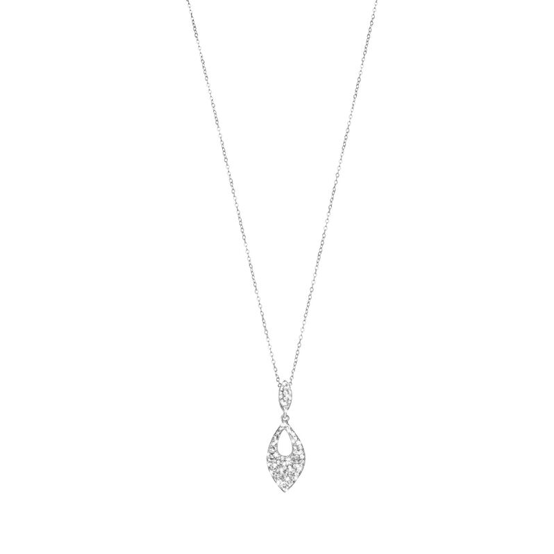 Girocollo in argento 925 e zirconi - Spannringe Damen | OROVIVO