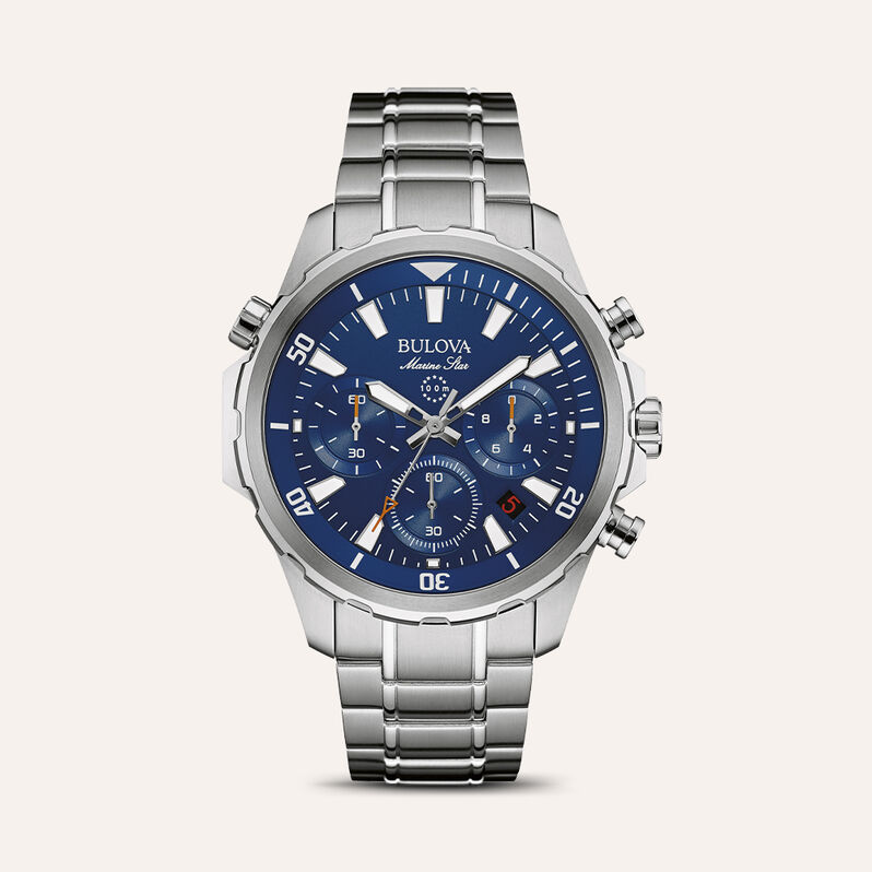 Orologio Al Quarzo Bulova Marine Star 96b256 - Spannringe Herren | OROVIVO