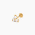 Piercing Nakato Or Jaune Oxyde De Zirconium