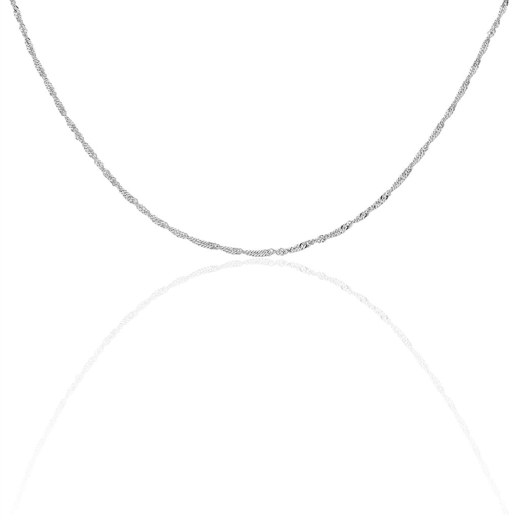 SINGAPUR S 5 Damen Kette Silber 925 B 2,4 mm