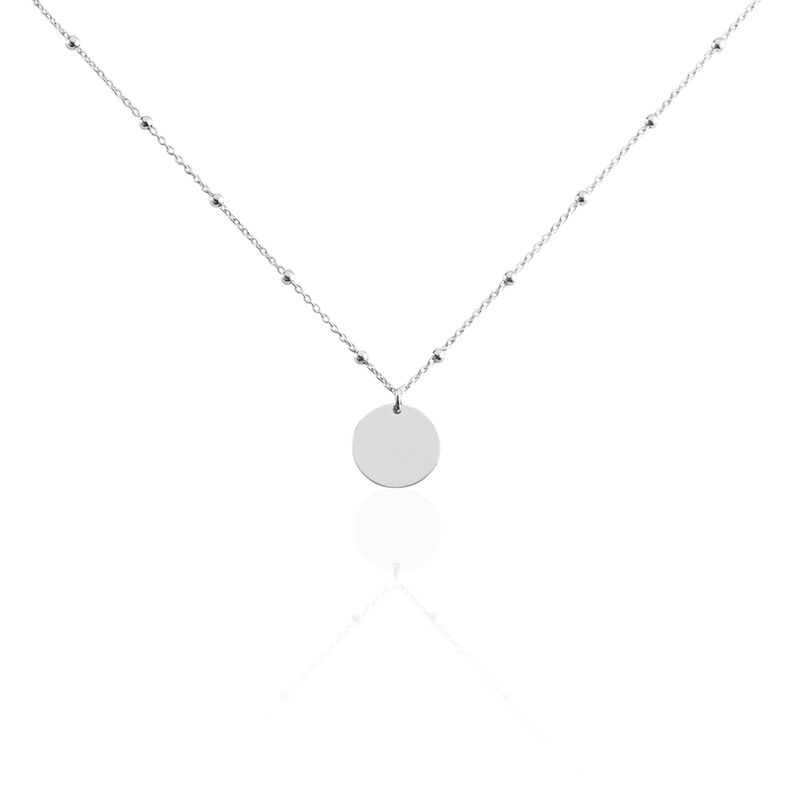 Damen Halskette Silber 925 Zirkonia Kreis - Halsketten Damen | OROVIVO