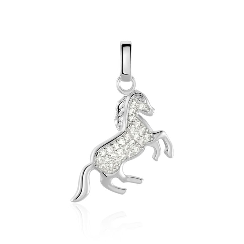 Pendentif Argent Weiss Amelot Oxydes - Spannringe Damen | OROVIVO