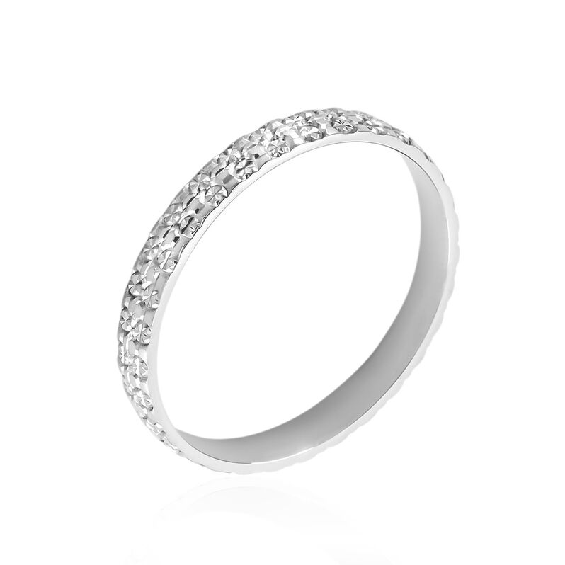 Alliance Or Weiss Roxie Diamantee - Spannringe Unisex | OROVIVO