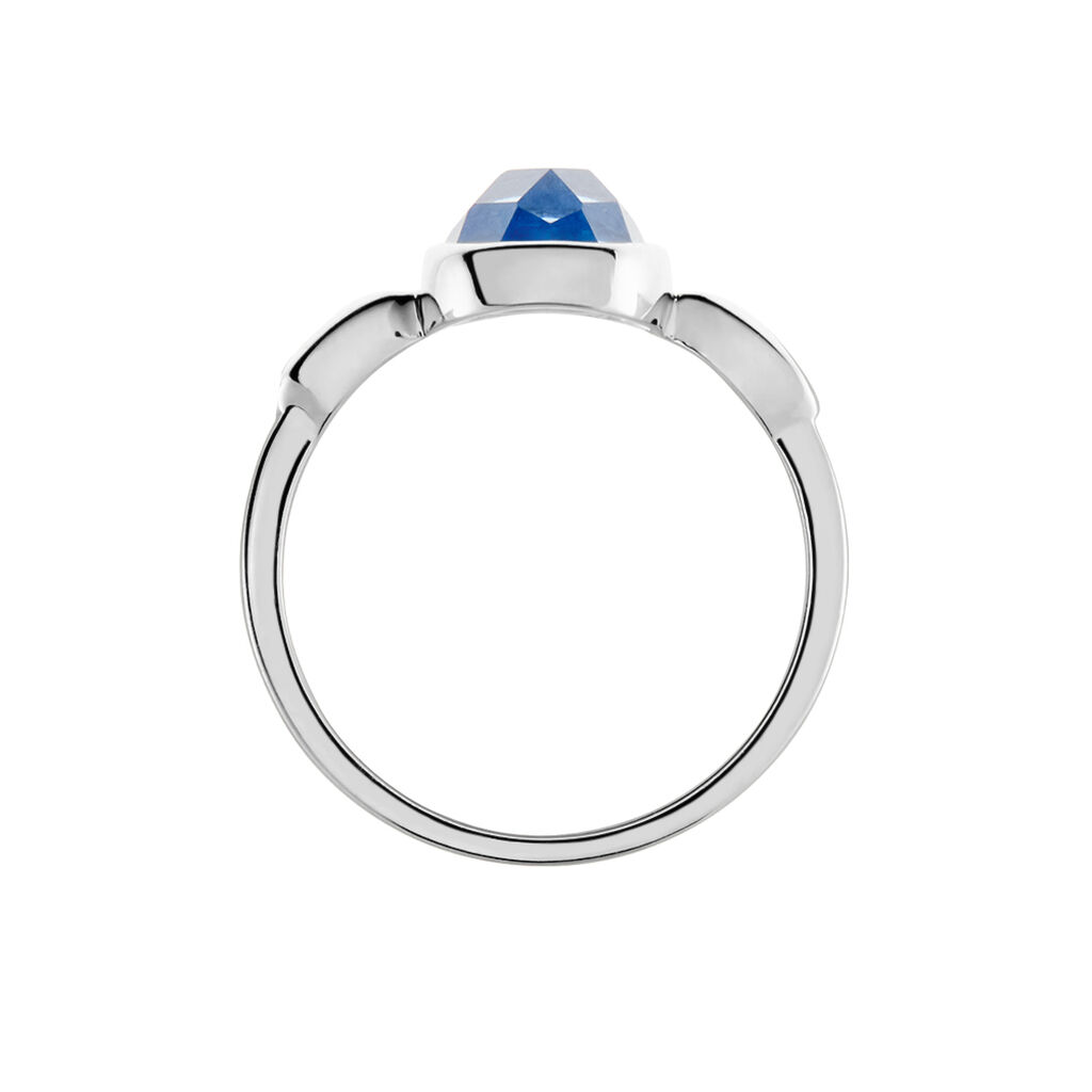 SINKA Damen Ring Silber 925 Andere Steine Blau 2,45 ct