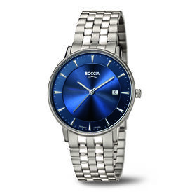 Boccia Herrenuhr Titanium 3607-03 Quarz - Analoguhren Herren | OROVIVO