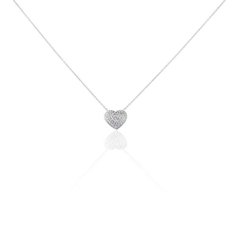 Collier Or Weiss Dann Oxydes De Zirconium - Spannringe Damen | OROVIVO