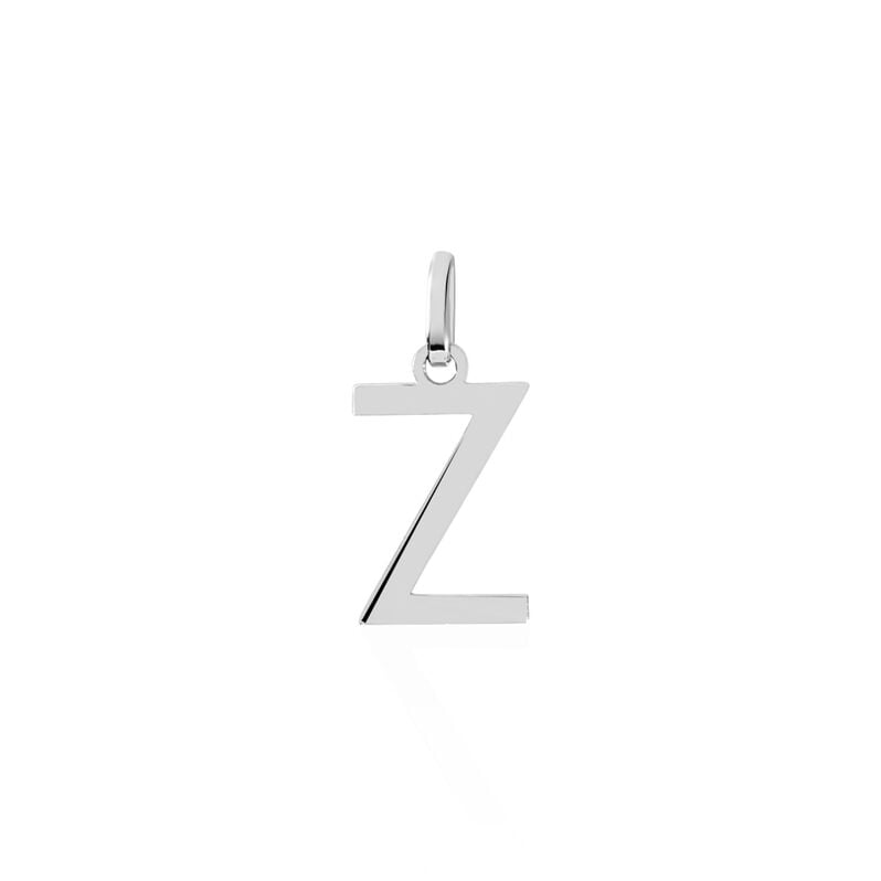 Pendentif Ionia Lettre Or Blanc - Spannringe Familie | OROVIVO