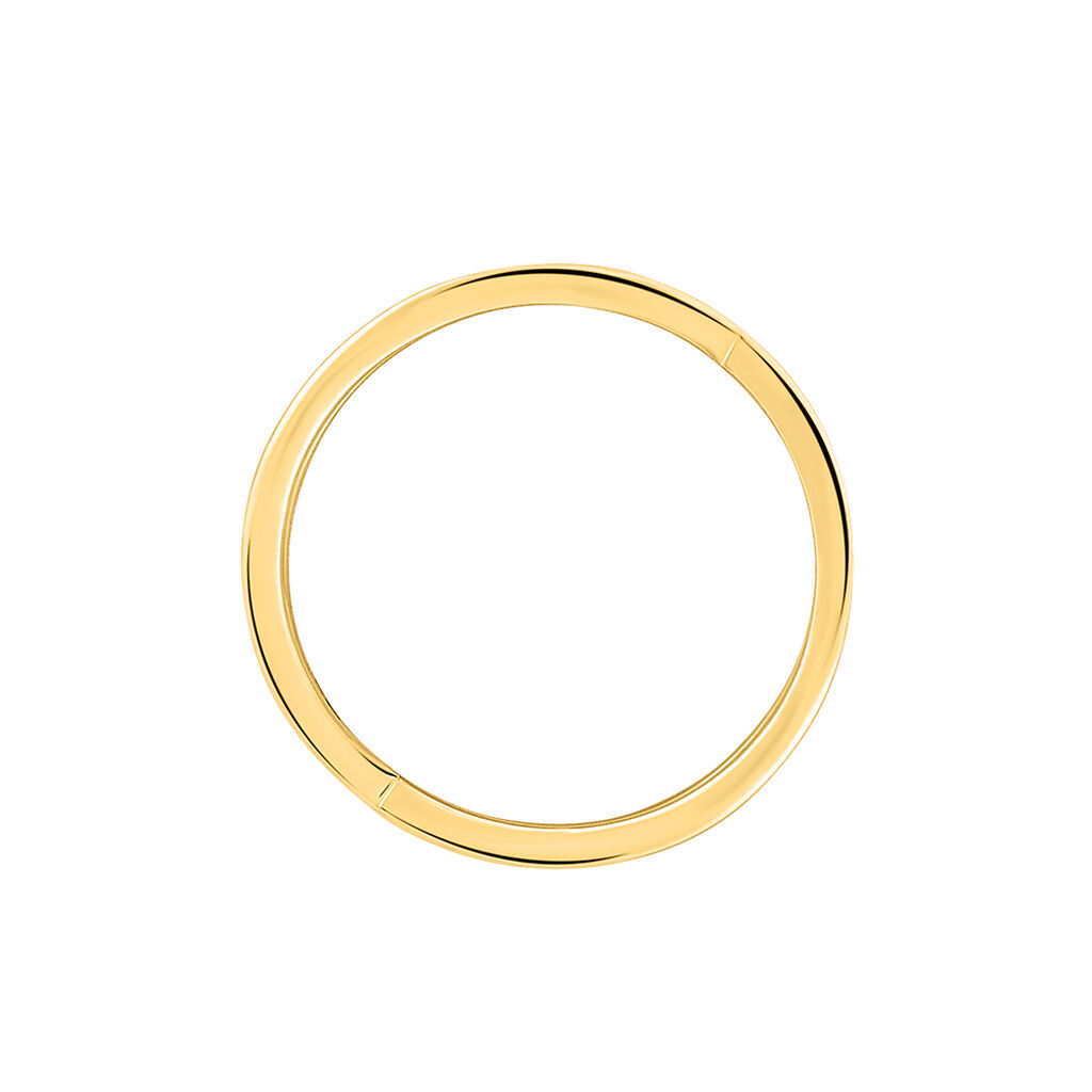 ALIANNA Damen Ring Edelstahl vergoldet