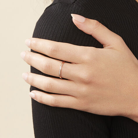 Damen Ring Rosegold 750 Diamant 0,66ct Memo Jata  - Eheringe mit Stein Damen | OROVIVO