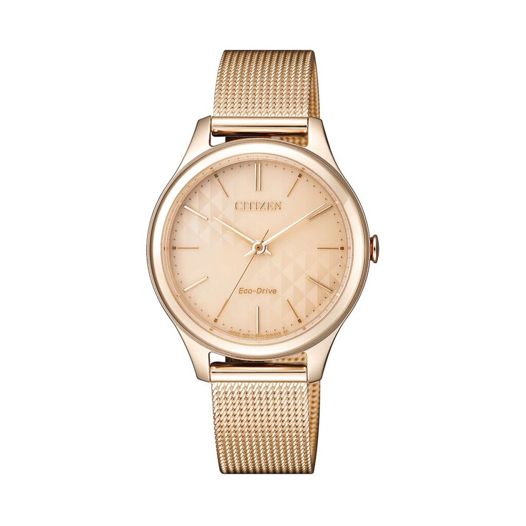 🦚 Citizen Damenuhr Eco-Drive EM0503-83X Quarz, Uhr ohne Stein