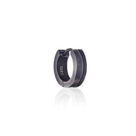 Herren Creole Geschwärzt 13mm - Creolen Herren | OROVIVO