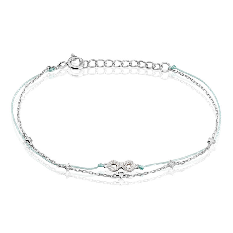 Bracelet Vera Argent Infini Oxydes - Spannringe Damen | OROVIVO
