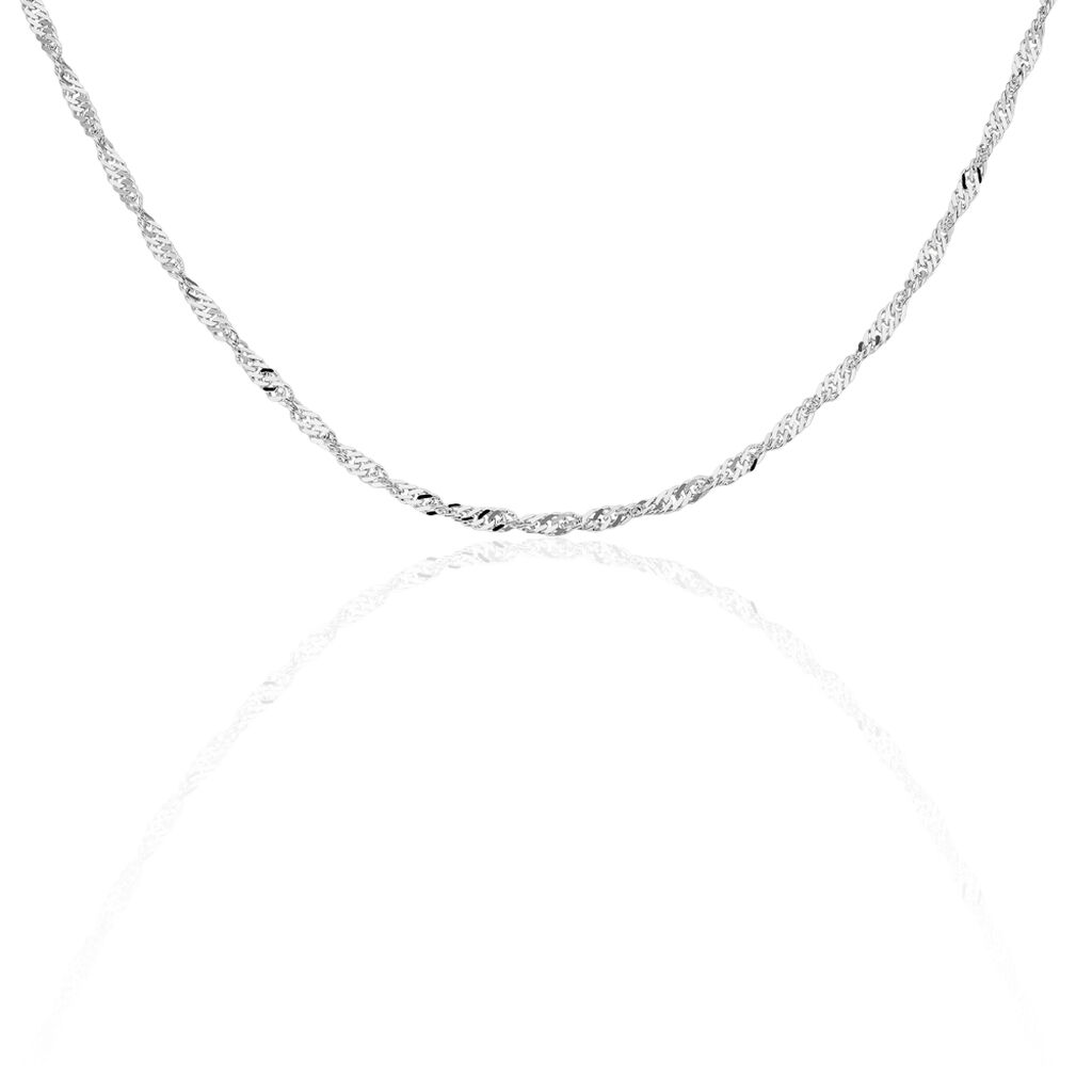 SINGAPUR S 6 Damen Kette Silber 925