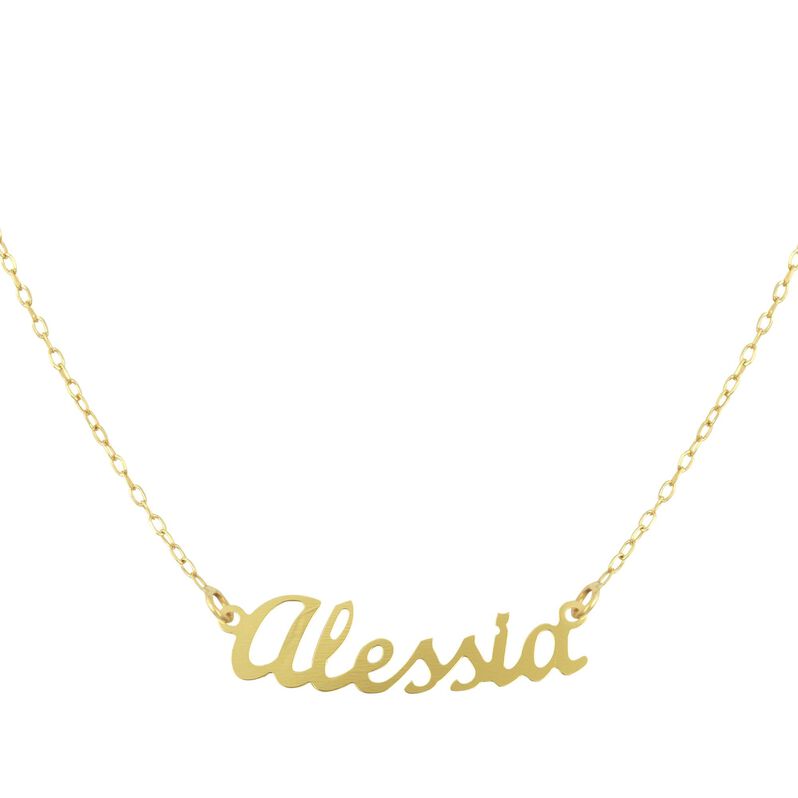 Collana Name Oro Giallo - Spannringe Damen | OROVIVO