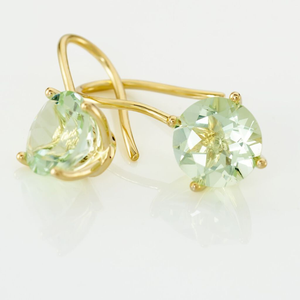 Damen Ohrhänger Silber 925 Gold plattiert Zirkonia  - Sommerschmuck Damen | OROVIVO