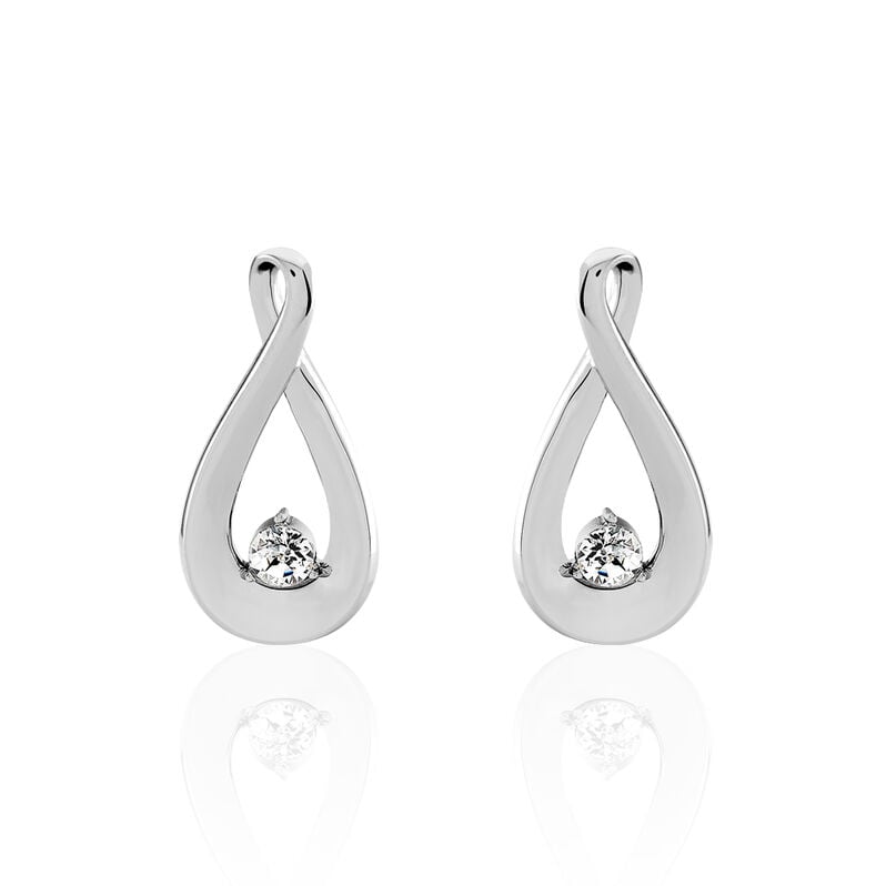 Boucles D'oreilles Aelys Acier Huit - Spannringe Damen | OROVIVO