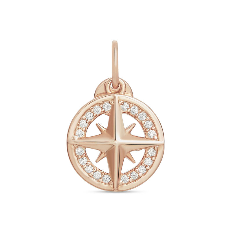 Pendente Love Beats Argento Rosa Cubic Zirconia - Spannringe Damen | OROVIVO