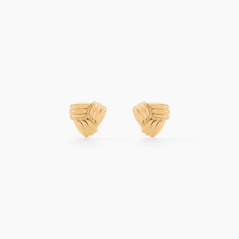 Boucles D'oreilles Puces Gavril Or Jaune - Spannringe Damen | OROVIVO