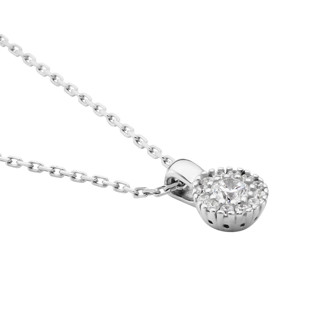 Damen Halskette Silber 925 Zirkonia Serinati - Halsketten Damen | OROVIVO