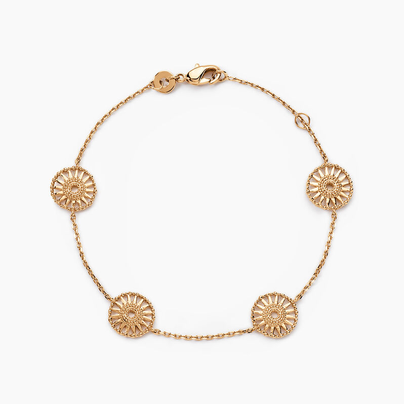Bracelet Nikolia Plaque Or Jaune - Spannringe Damen | OROVIVO