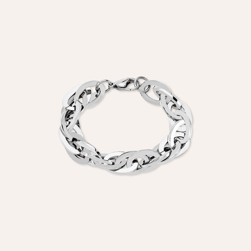Bracciale Catena Moonlight Acciaio - Spannringe Damen | OROVIVO
