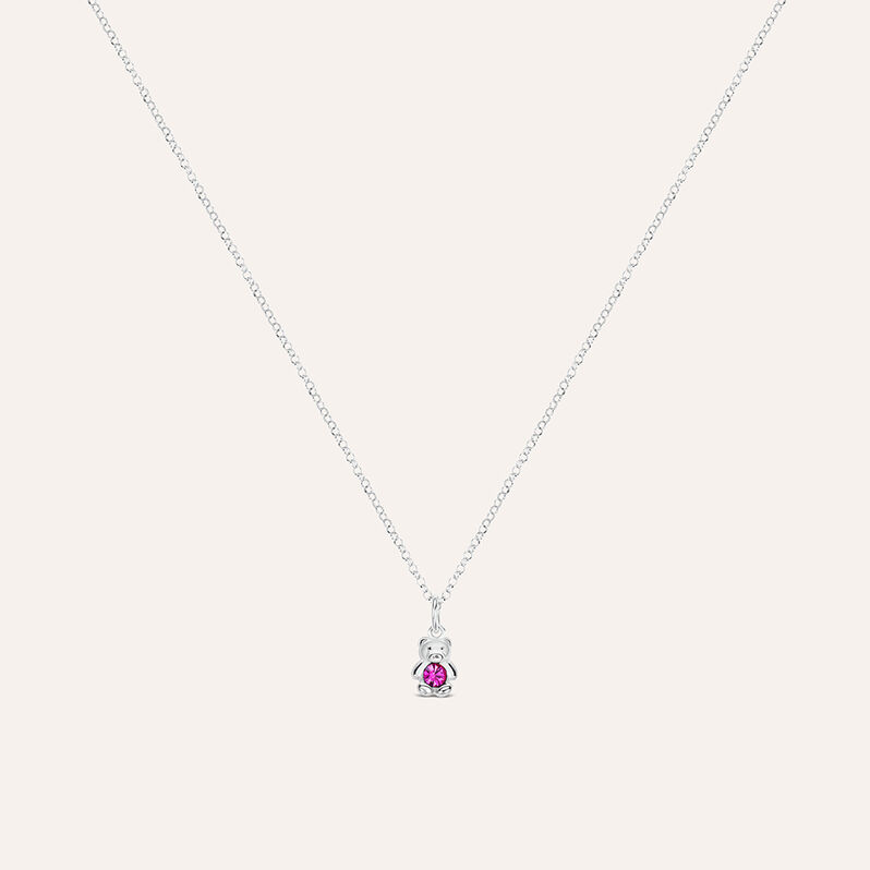 Collana Silver Baby Argento Rodiato Cubic Zirconia - Spannringe Kinder | OROVIVO