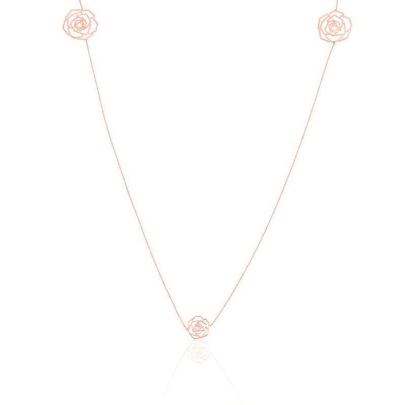 Collier Sautoir Or Rose - Spannringe Damen | OROVIVO