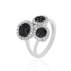 Cocktailring Silber 925 Zirkonia - Cocktailringe Damen | OROVIVO
